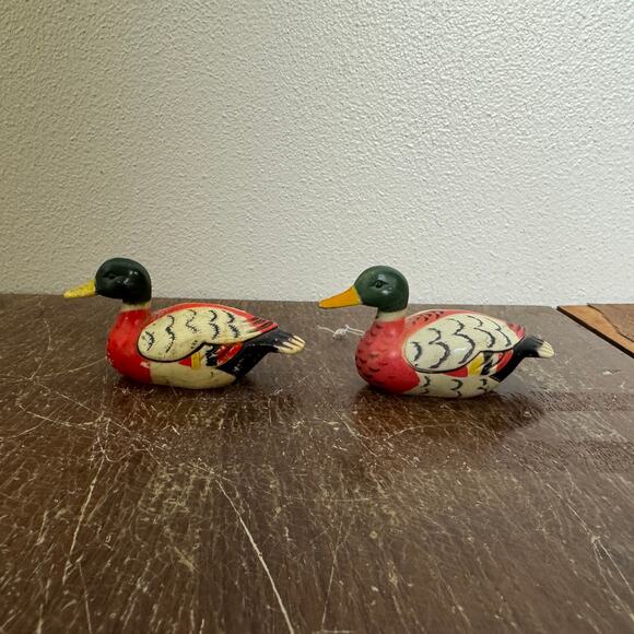 BUNDLE of Two (2)‎ Vintage Mallard Duck Pencil Sharpener Hong Kong Small Plastic - Picture 4 of 8